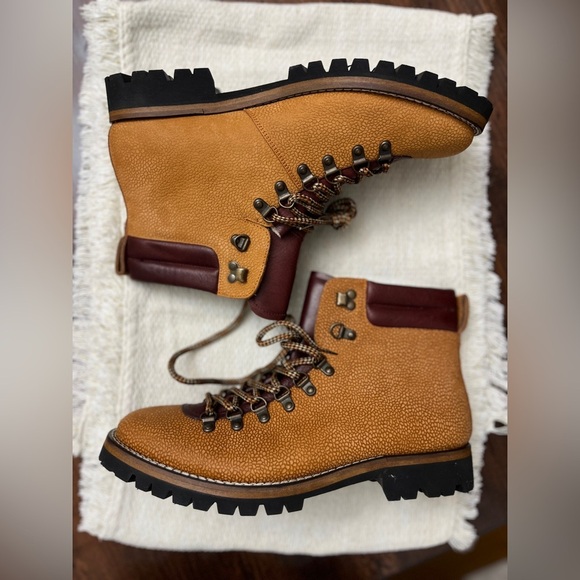 Taft Suola Viking Boot Size 43 US 10 Handmade In Spain Leather Hiking Vibram EUC - Picture 10 of 11